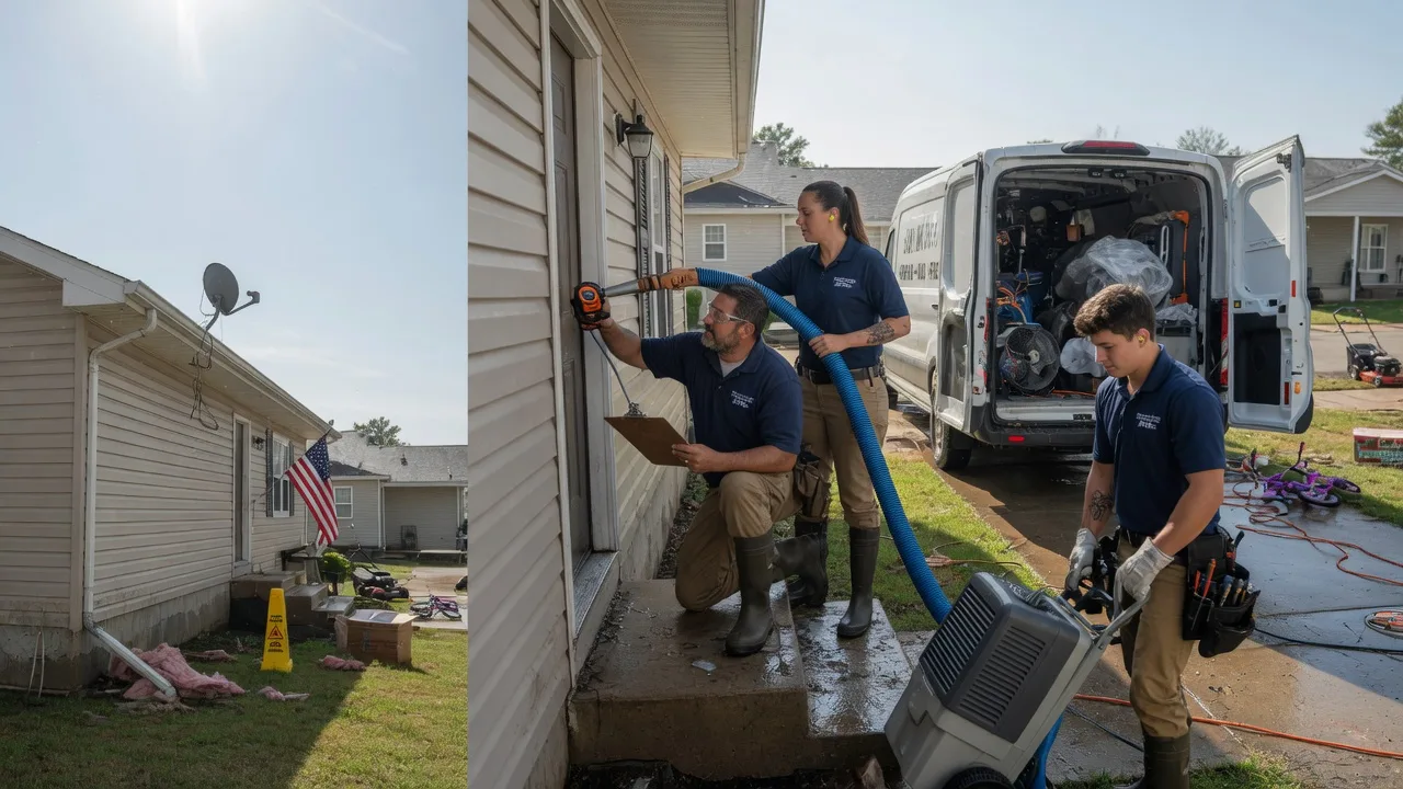 Ceiling Water Damage Restoration in Summerfield, TX near me